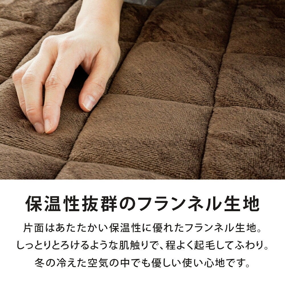 「通気性抜群のパイル生地」の面のアップ写真と説明文