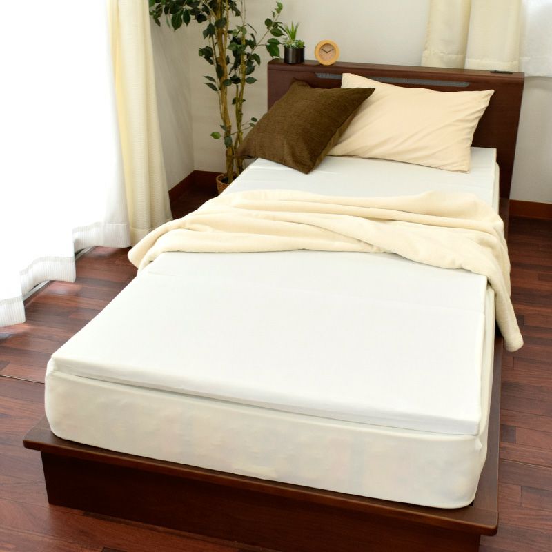 四つ折りマットレス シングル 91×195cm 厚み4cm | ねごこち本舗【公式】