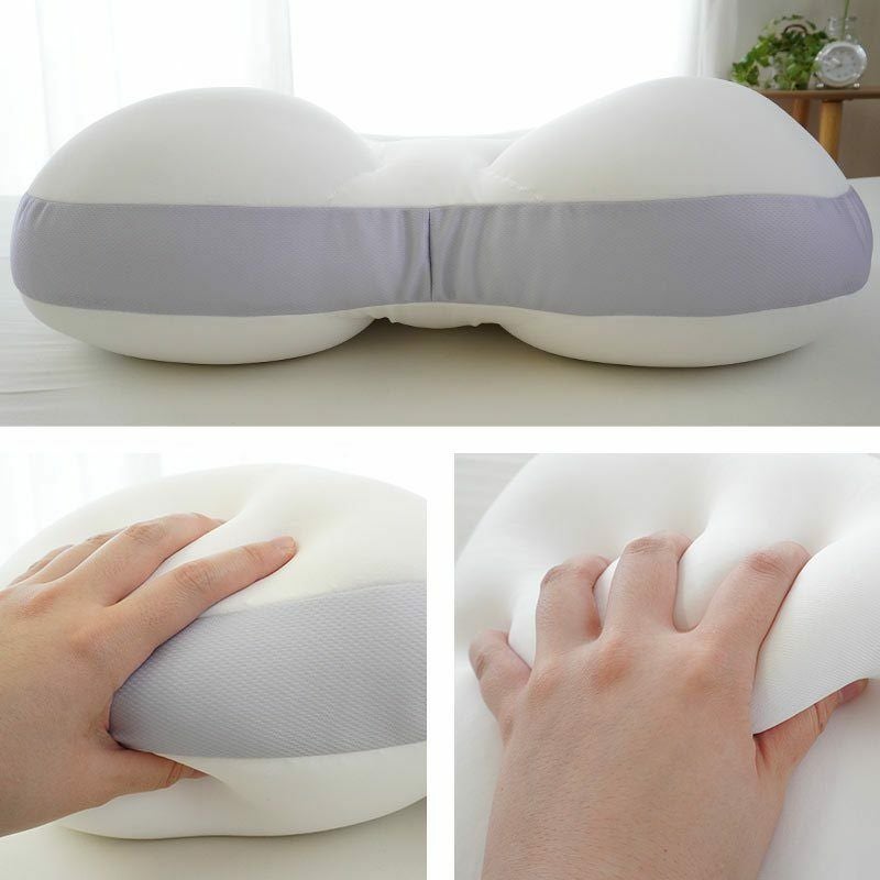 販売終了】MORIPiLO うもれる贅沢 もっちりビーズわたまくら 35×55cm