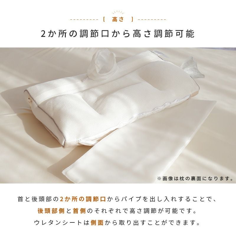 西川 睡眠博士® 寝返りアシストまくら 53×33cm | ねごこち本舗