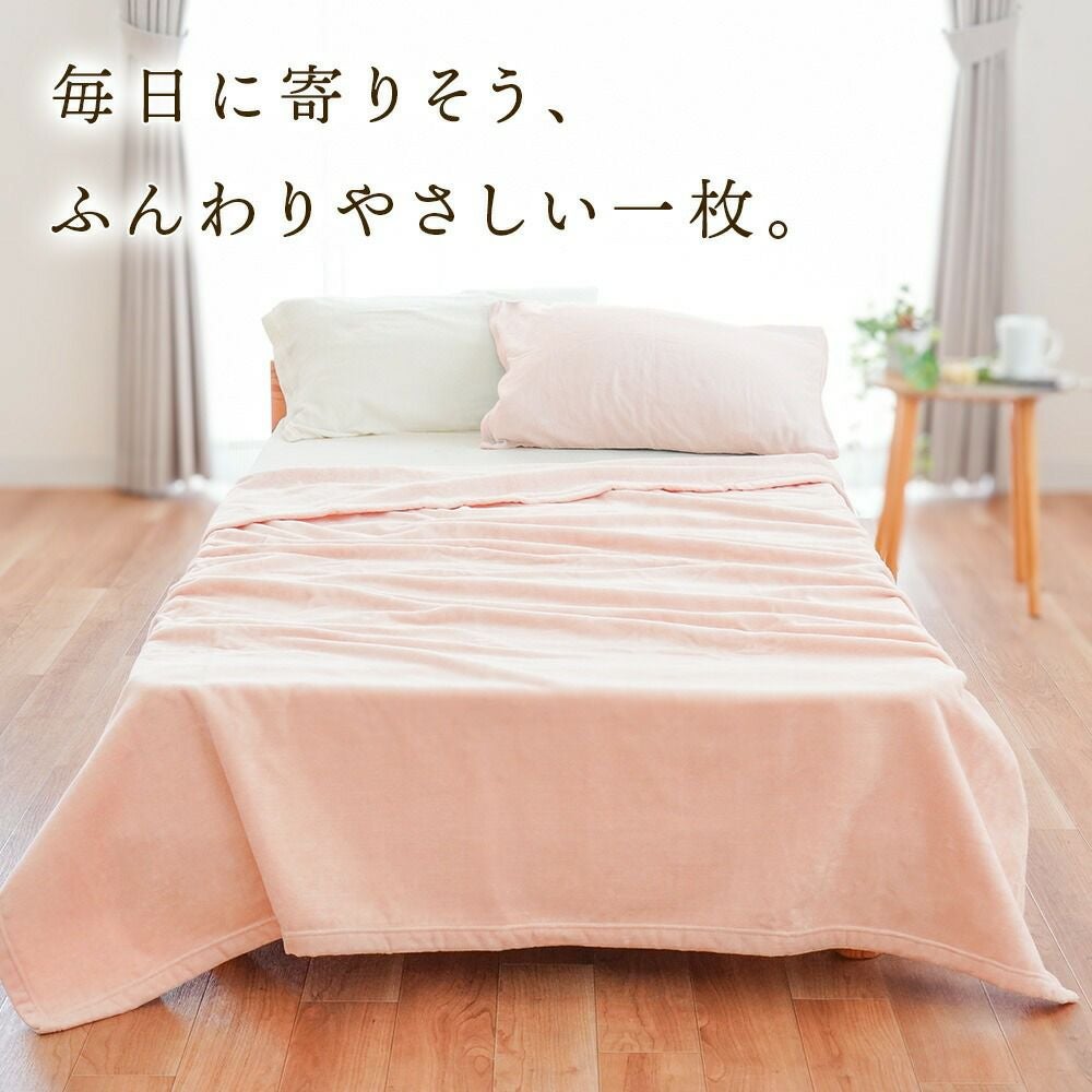 西川 高野口パイル 綿毛布 シングル 綿100％ 日本製 | ねごこち本舗