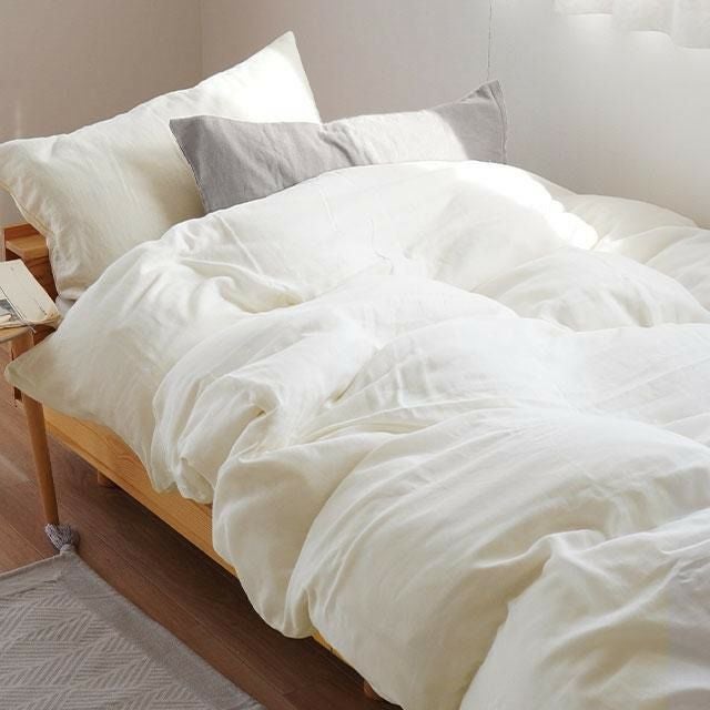 ととのゑ 和晒 2重ガーゼ 掛け布団カバー シングルロング 150×210cm