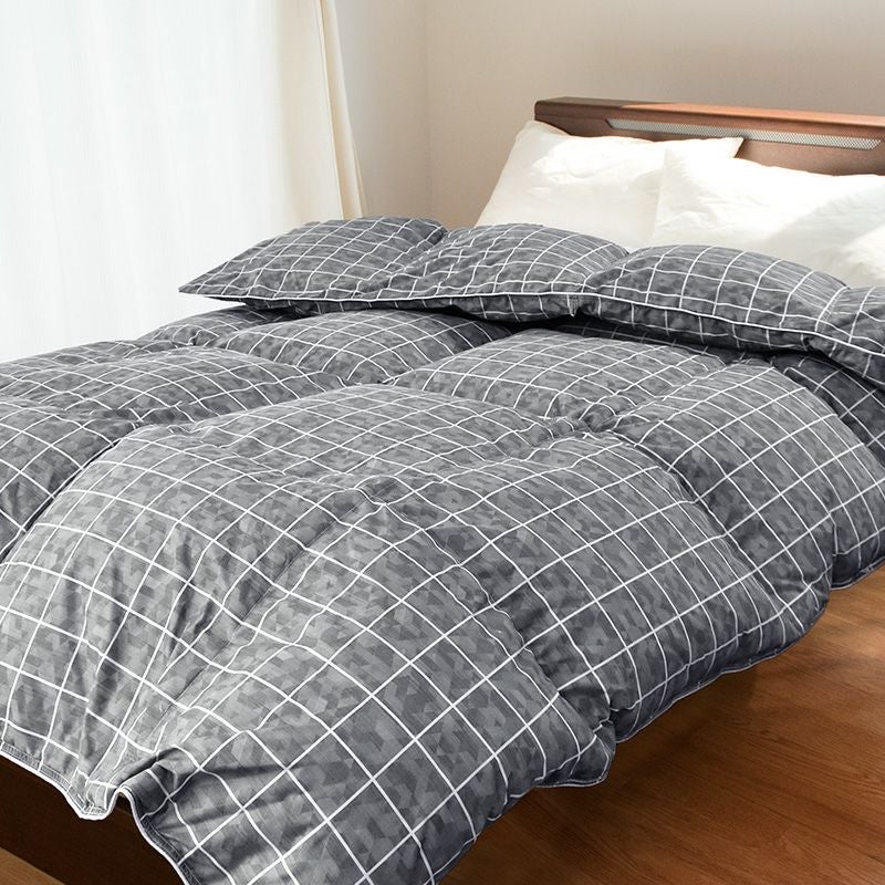 ポーランド産ダウン90%羽毛布団2層式1.3kg ポーランド産 羽毛布団 ダウン93％ シングル 150×210cm | ねごこち本舗