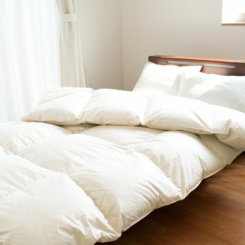 ポーランド産 羽毛布団 ダウン93％ シングル 150×210cm | ねごこち本舗