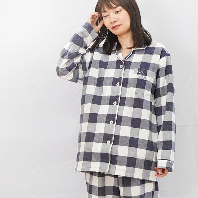 今治タオル パジャマ レディース 綿100％ 日本製 ガーゼ×パイル 長袖