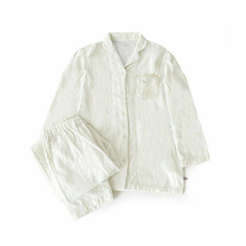 快眠ラボ 今治タオル パジャマ レディース 湯衣 S M L LL | ねごこち