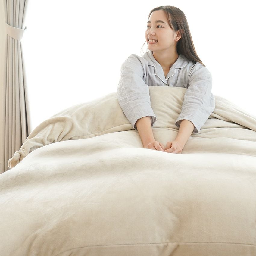 西川 しっとりとろける 纏生 毛布にもなる フランネル あったか