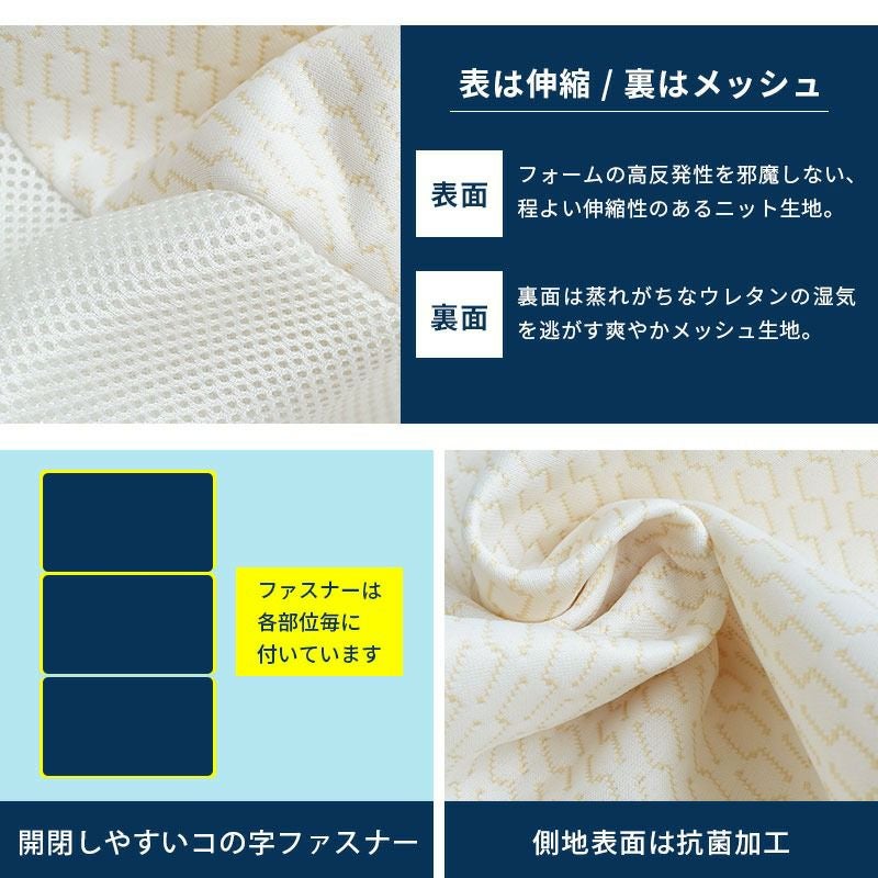 西川 ネオステージ 三つ折り マットレス 折りたたみ シングル 97×195cm