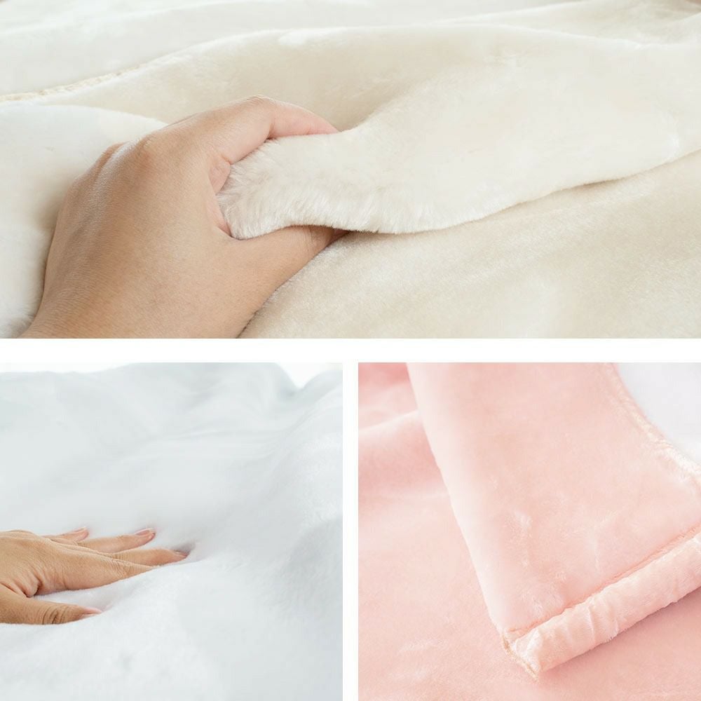 西川 しっかり厚手の毛布 ダブル 重い 肉厚 メガオーロラ | ねごこち