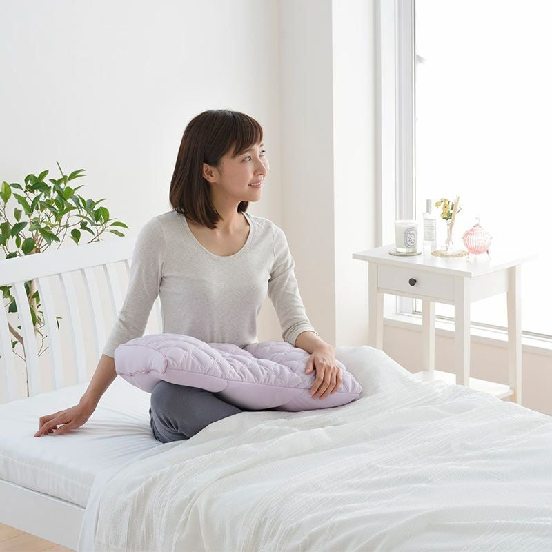 西川 ピローギャラリー ぐっすり美人まくら 38×52cm | ねごこち本舗