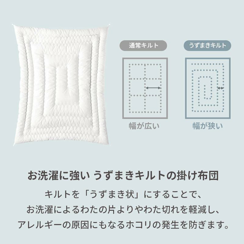 ベビー布団セット ミニ 60×90cm用 安心6点セット 「キホンが揃ったお