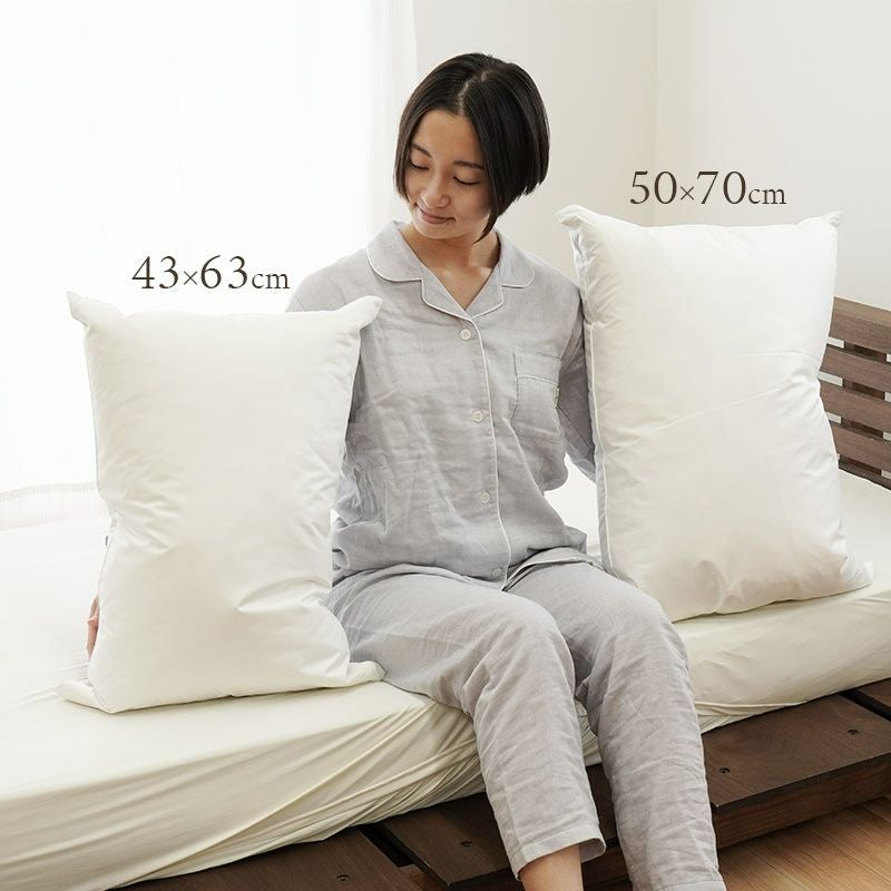 完売】昭和西川 羽毛枕 まくら グース 日本製 ダウンピロー