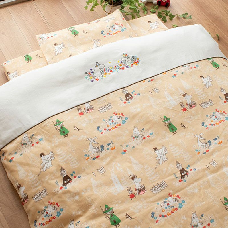 ムーミン 全部洗える ベビー布団9点セット ダブルガーゼ 日本製 | ね ムーミン 全部洗える ベビー布団9点セット ダブルガーゼ 日本製 | ね