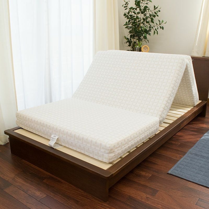 西川 Afit（アフィット） ダブル 三つ折り ベッドマットレス