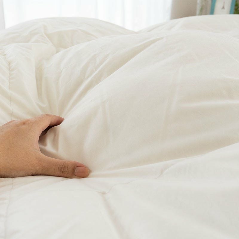 防災 ダウン70% 羽毛布団 ダブルロング 190×210cm | ねごこち本舗【公式】