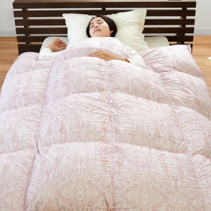 西川 シベリア産 マザーグース ダウン93% シングル 【カバー付】 | ね