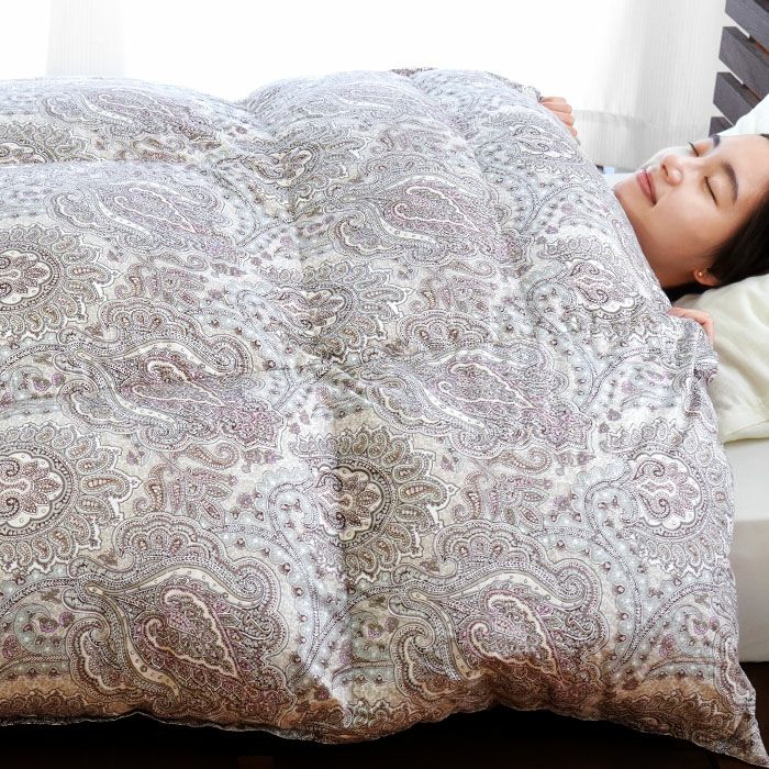 西川 NISHIKAWA DOWN 手選別 ドイツ産 マザーグースダウン95% 羽毛布団