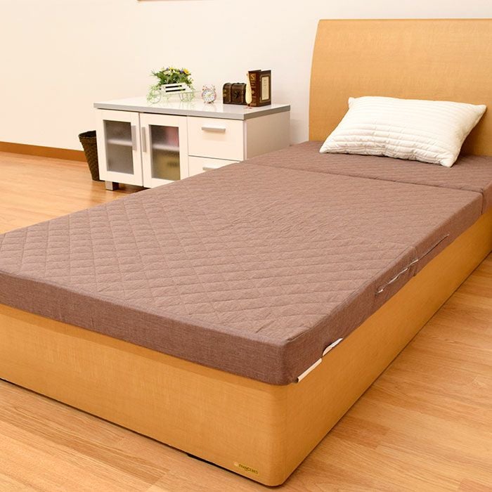 完売】ブリヂストン 超高硬度 バランス三つ折りマットレス (シングル