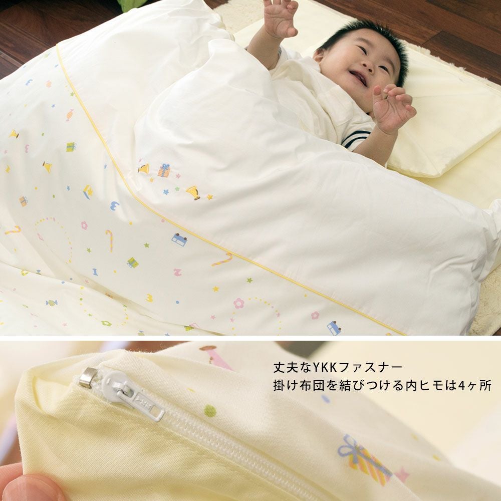 完売】ベビー布団セット レギュラー 9点セット ローズラジカル敷き布団