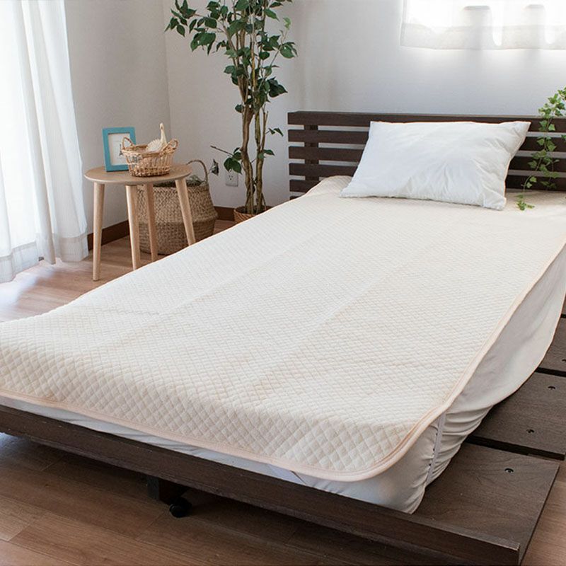 西川 ポコポコ タオル地 敷きパッド シングル 綿100% | ねごこち本舗