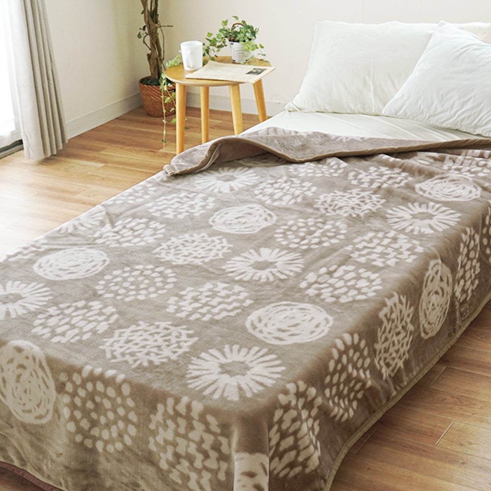 西川 毛布 シングル 2枚合わせ 洗える 暖かい 軽い ブランケット 140