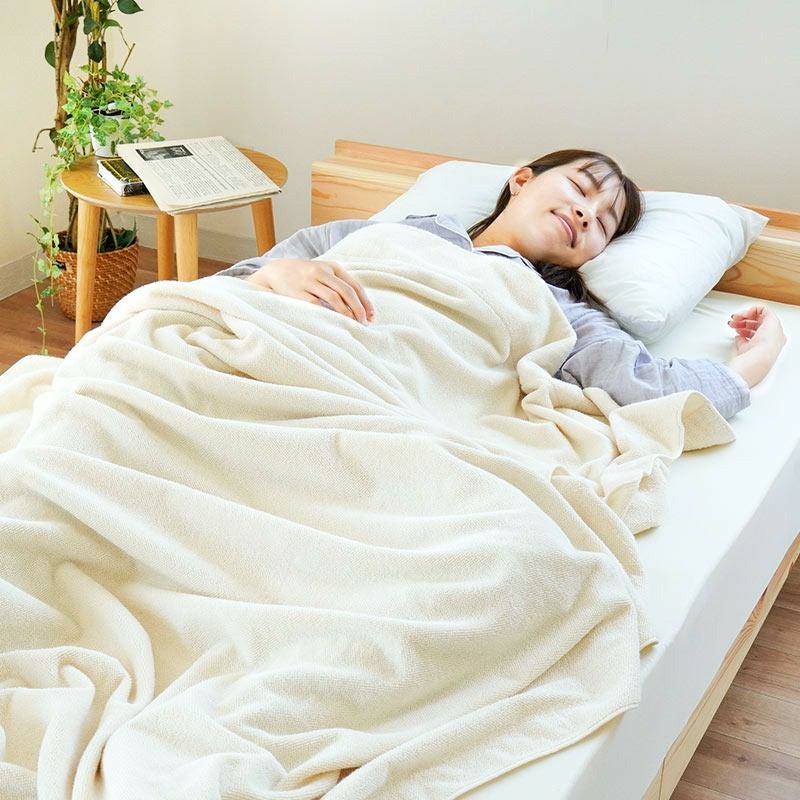 今治 タオルケット シングル 綿100％ 無添加 バイオ精練 | ねごこち