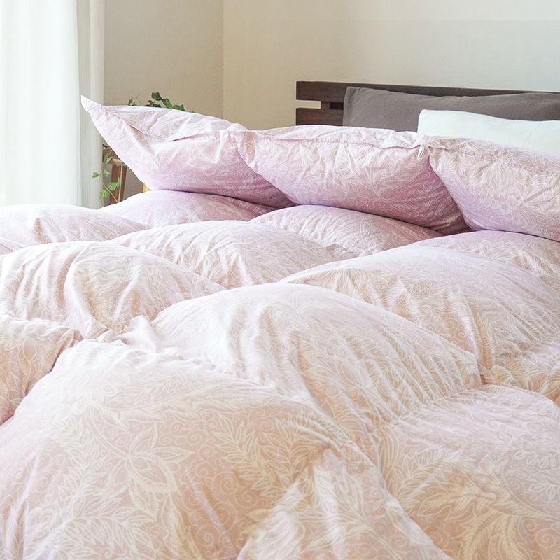 京都羽毛 カナダ産 ダウン93% 羽毛布団 シングルロング 150×210cm | ね