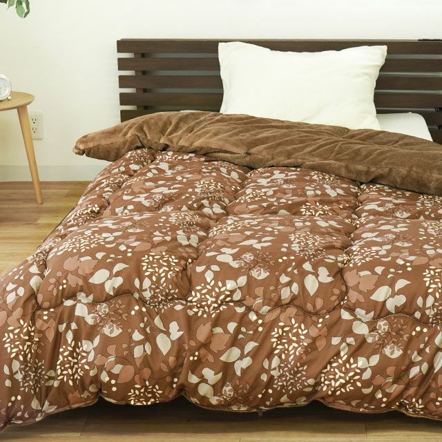 完売】昭和西川 マイクロファイバー ボア布団 毛布布団 シングル