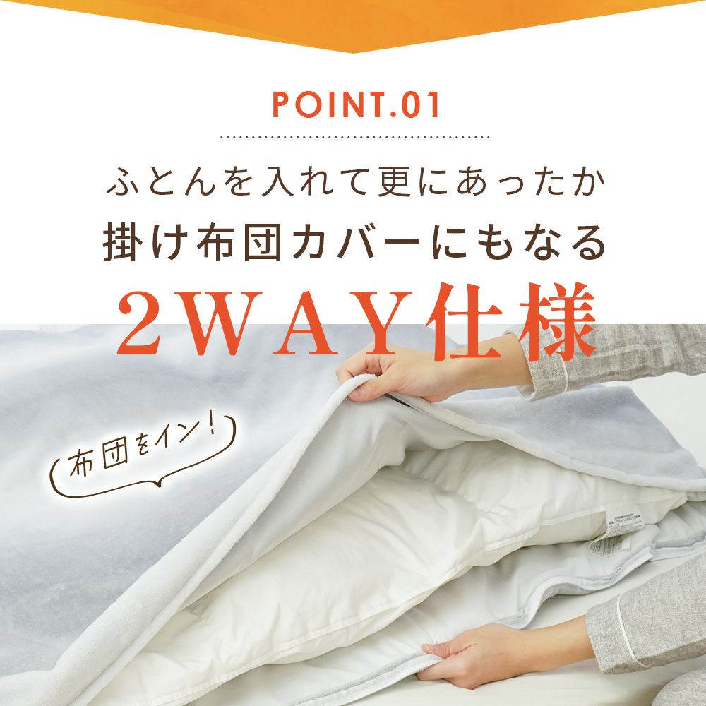 西川 6層毛布 1枚2役 あったか 多層毛布 吸湿発熱 フランネル 掛け布団