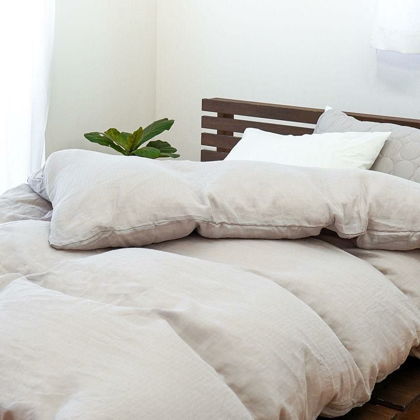 西川 2重ガーゼ 掛け布団カバー シングルロング 150×210cm | ねごこち