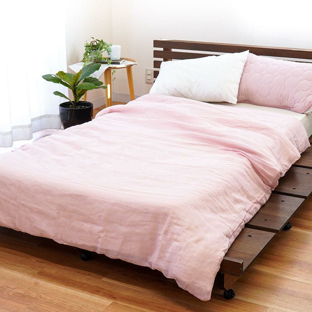 西川 2重ガーゼ 肌掛け布団カバー シングル 140×190cm | ねごこち本舗