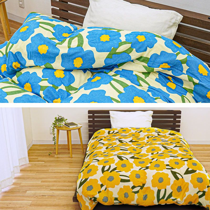 Sybilla シビラ カラダス ベソス タオル地 掛け布団カバー シングル