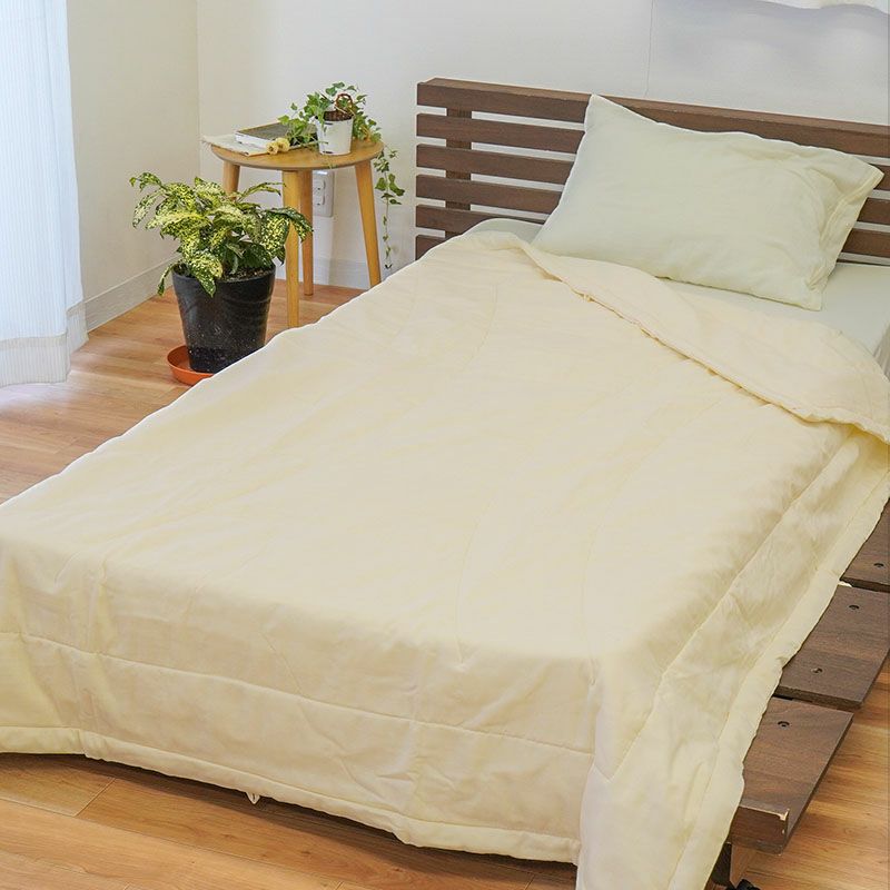 手引き真綿 シルク 真綿肌掛け布団 0.5kg シングル 150×210cm 日本製
