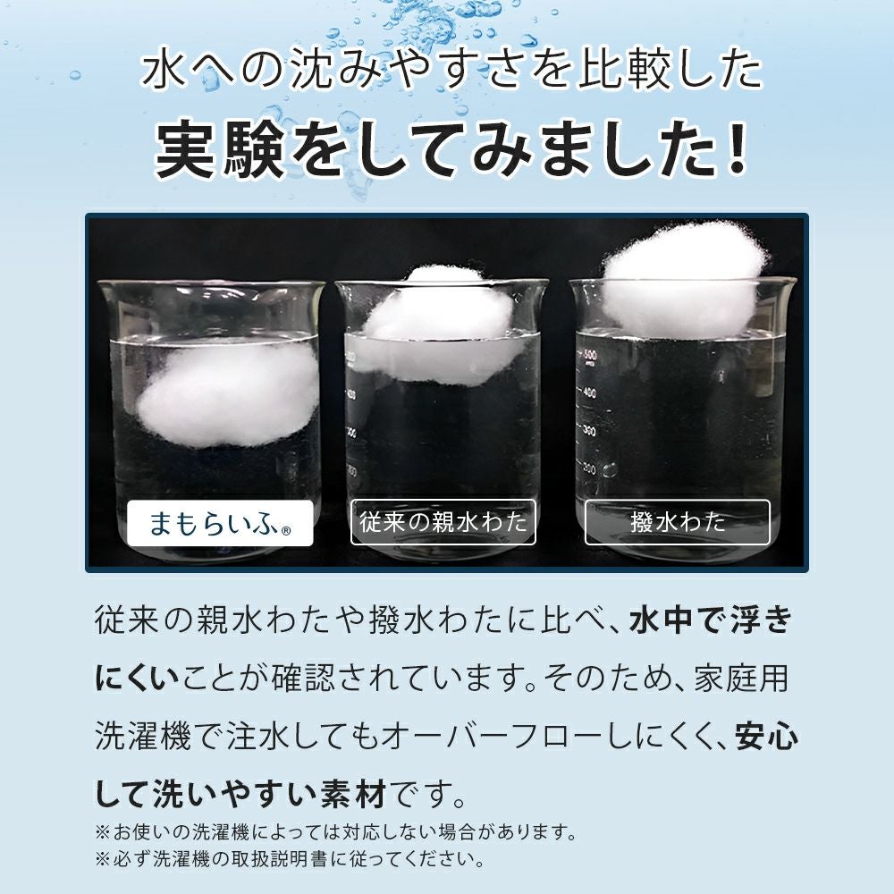 帝人 まもらいふ® 完全着脱式 洗える敷布団 シングルロング 100