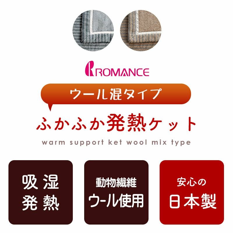 販売終了】ロマンス小杉 ウォームサポートケット 発熱するコットン