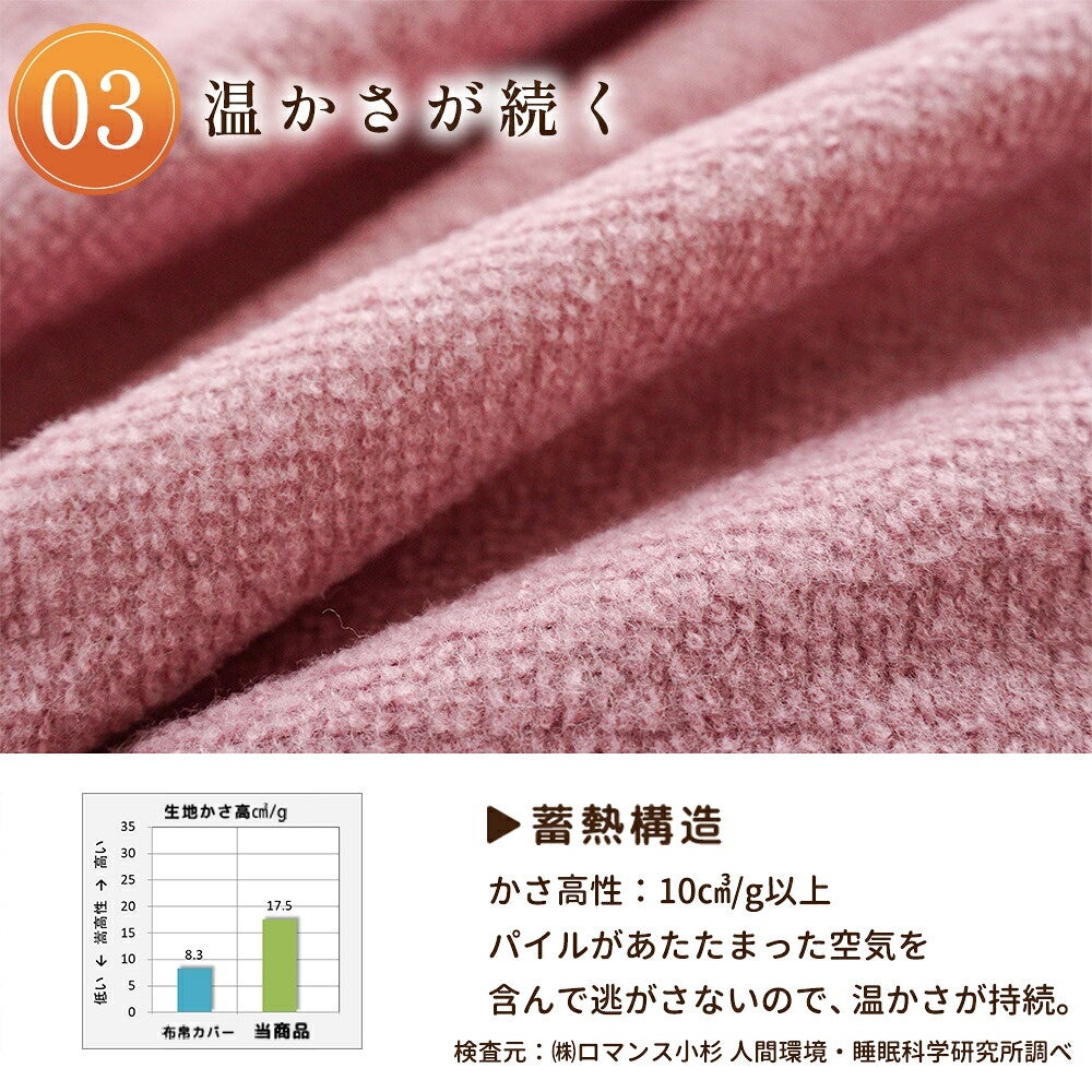布団カバーシングルあったか冬綿100%暖かロマンス小杉掛け布団カバートリプルウォームパイルカバーパイル暖かい150×210cmいちご泥棒花柄綿ロマンス日本製掛布団カバー掛けふとんカバーシングルロング節電かわいいおしゃれ