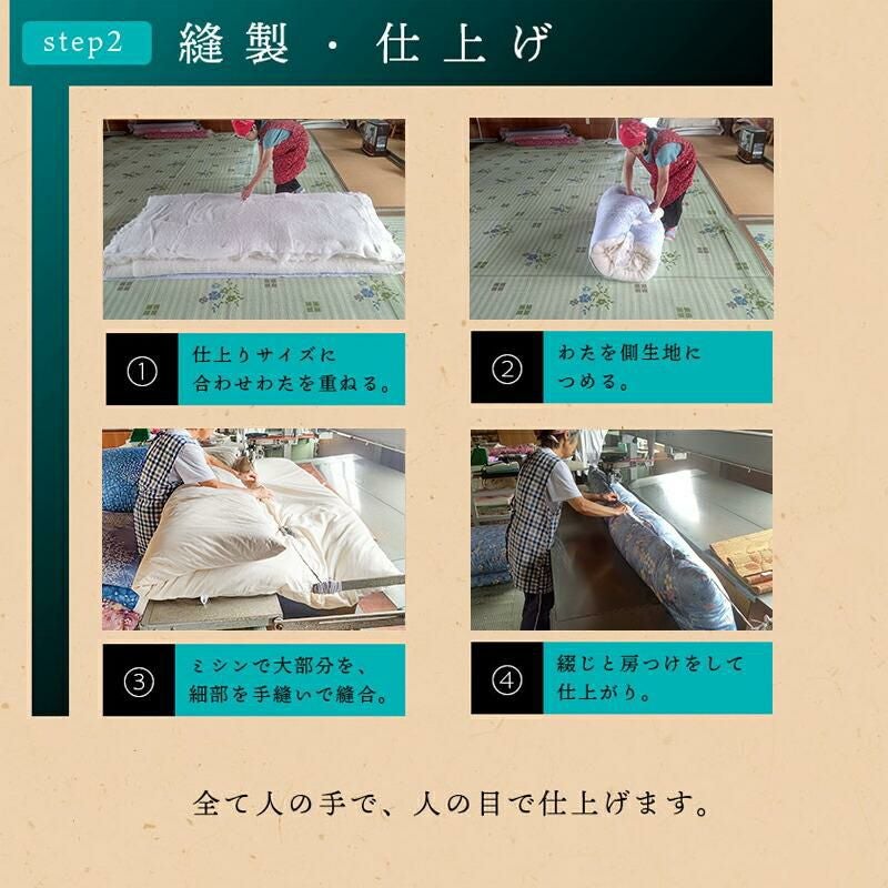 手作り和布団 敷き布団 シングル 100×200cm | ねごこち本舗【公式】
