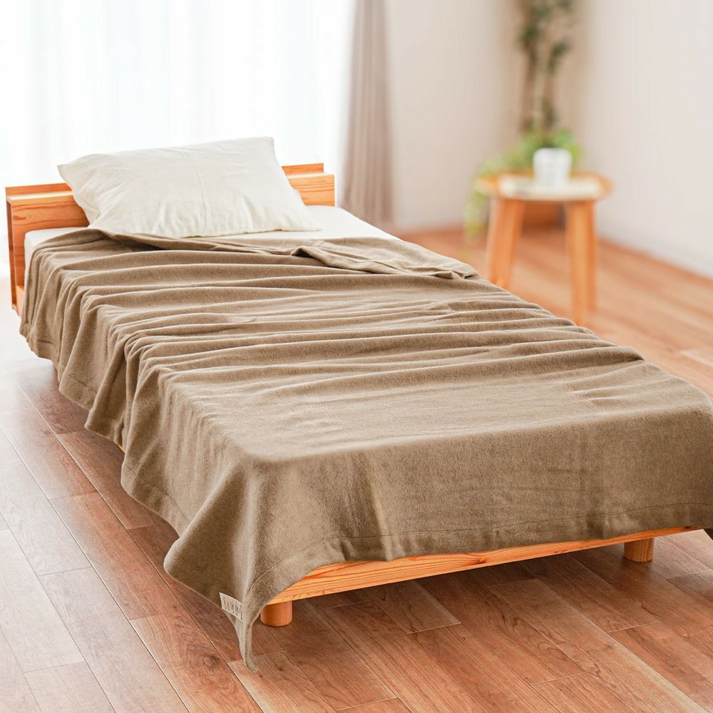 西川 クオリアル カシミヤ毛布 シングル 140×210cm 無地 | ねごこち