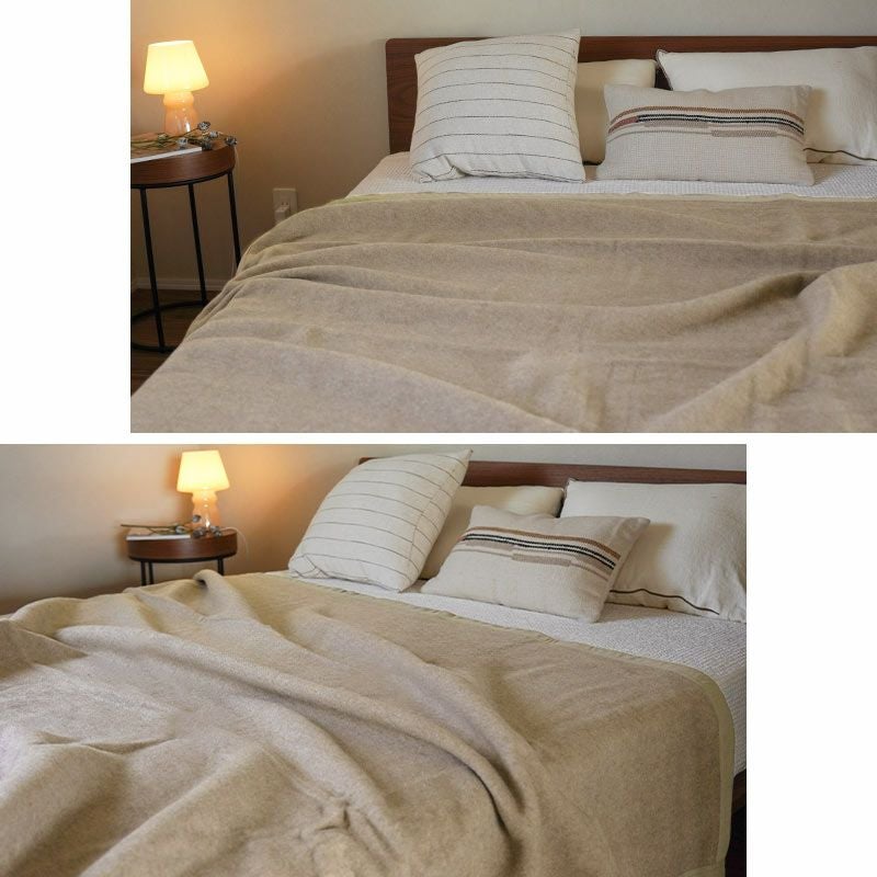 西川 カシミヤ 毛布 シングル 泉大津 140×200cm