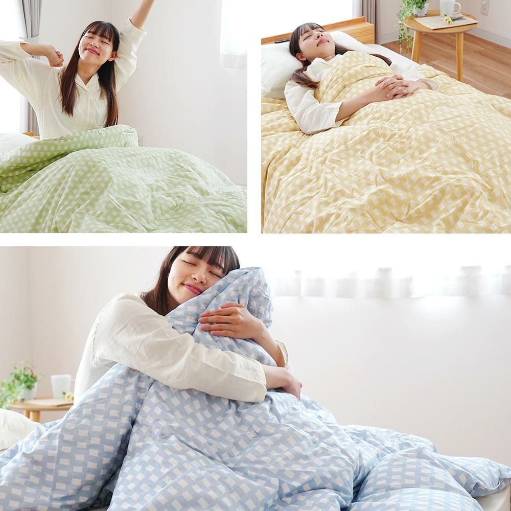 京都羽毛 ダウンケット 再生羽毛 ダックダウン85% シングル 150×210cm