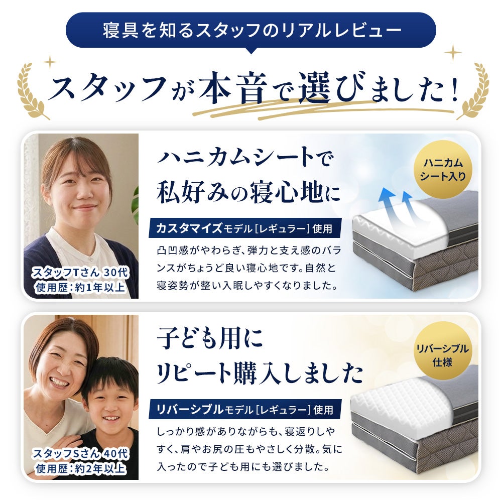 腰痛対策】高反発マットレス シングル 8cm 日本製 三つ折り 心寝