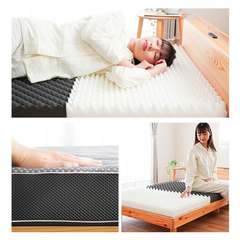 三つ折り構造で毎日の眠りを支えるマットレス