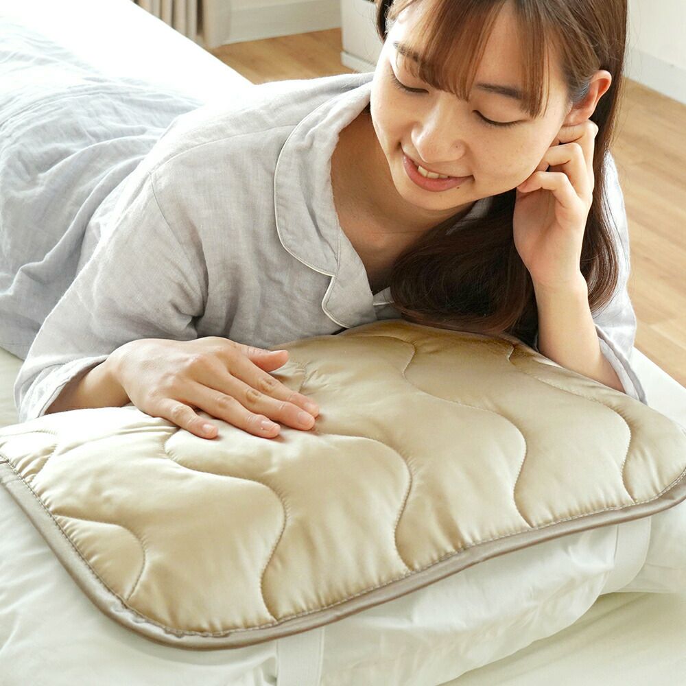 シルク 枕パッド 日本製 45×50 シルクサテン | ねごこち本舗【公式】