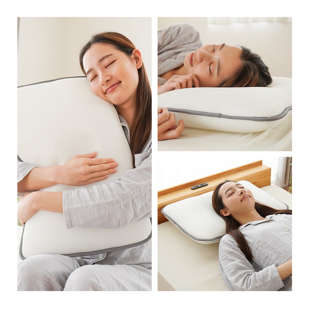 メッシュ枕 高さ調整 洗える 40×60cm 通気性 エアフィットピロー