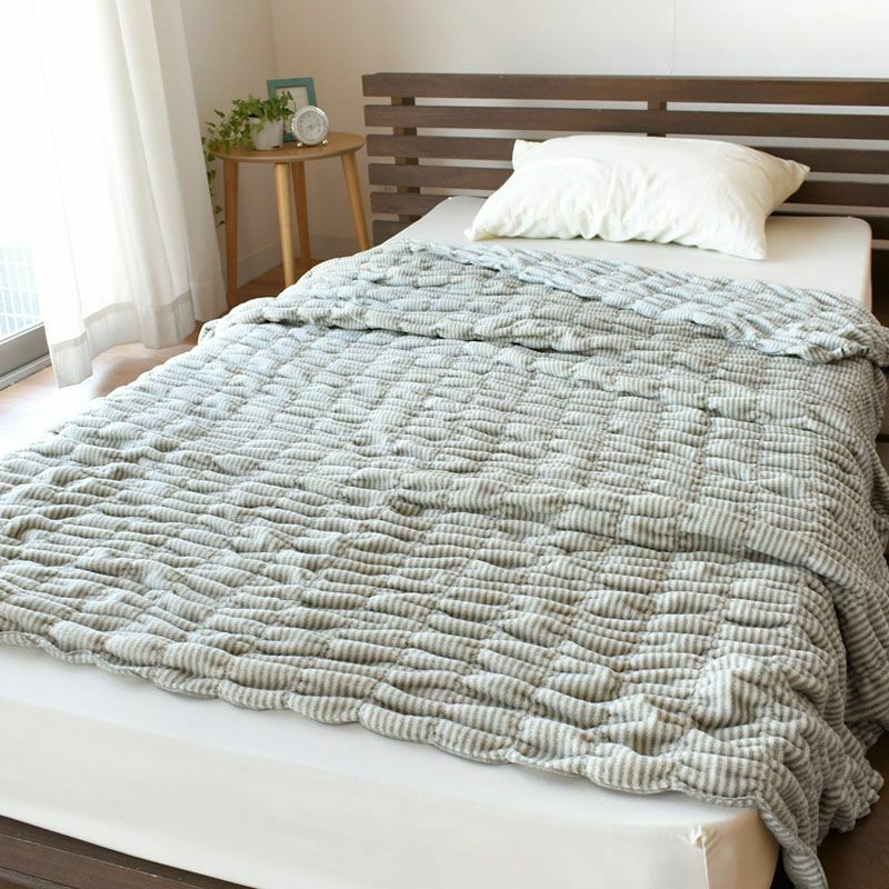 ストライプ/グレー