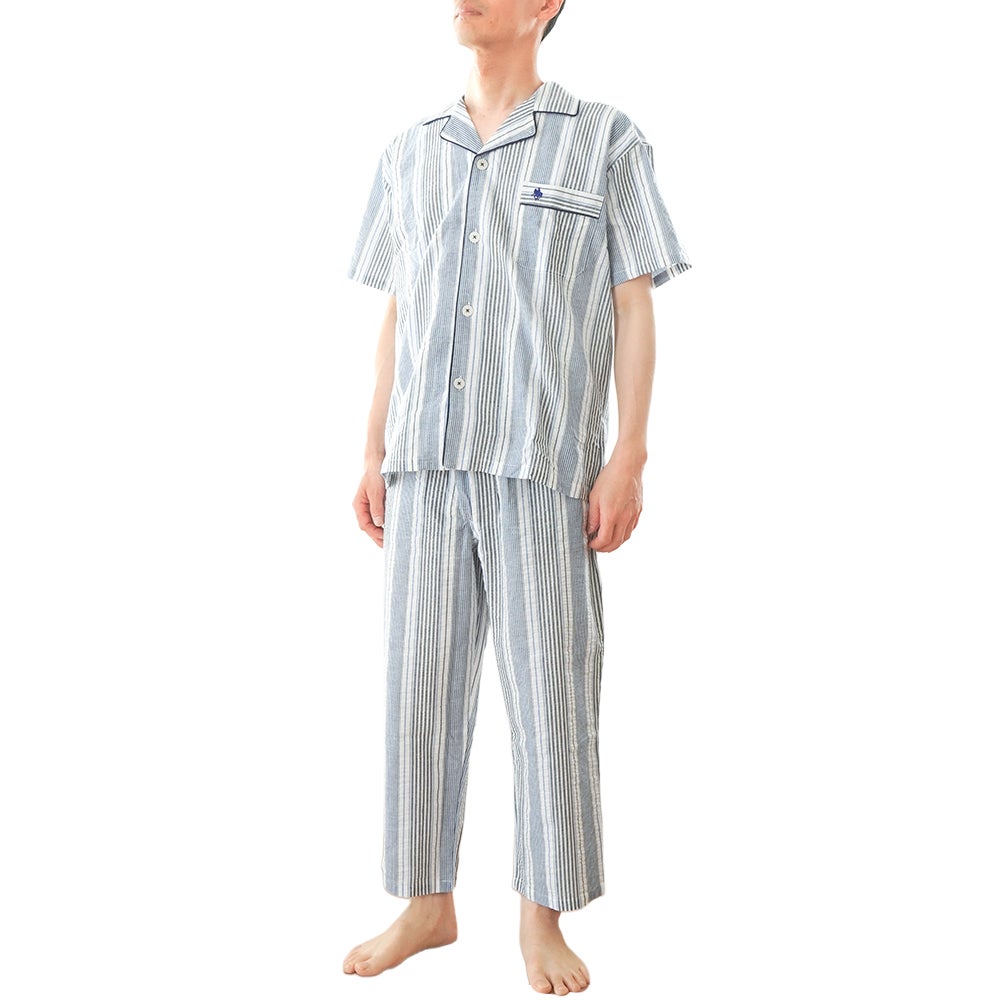 POLO BCS 半袖パジャマ メンズ ネイビー カラーバリエーション