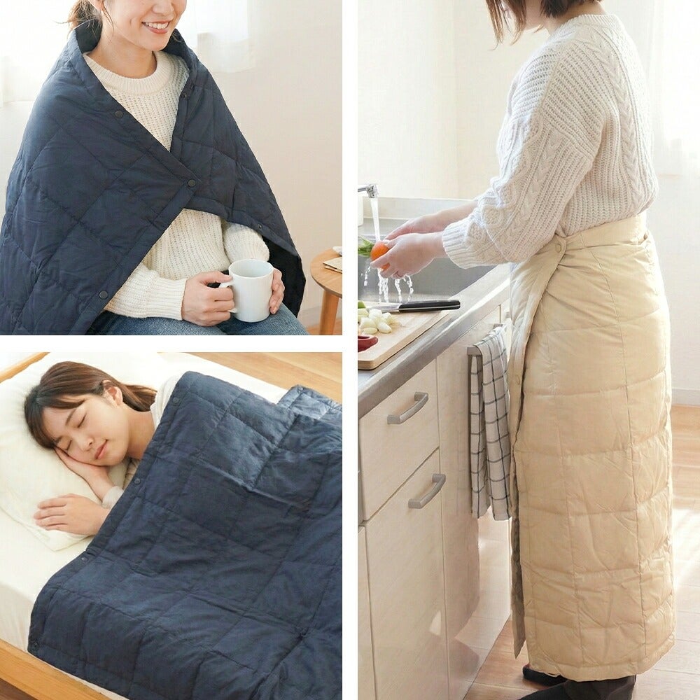 西川洗える羽毛ひざ掛け ダウン70% | こだわり安眠館 公式