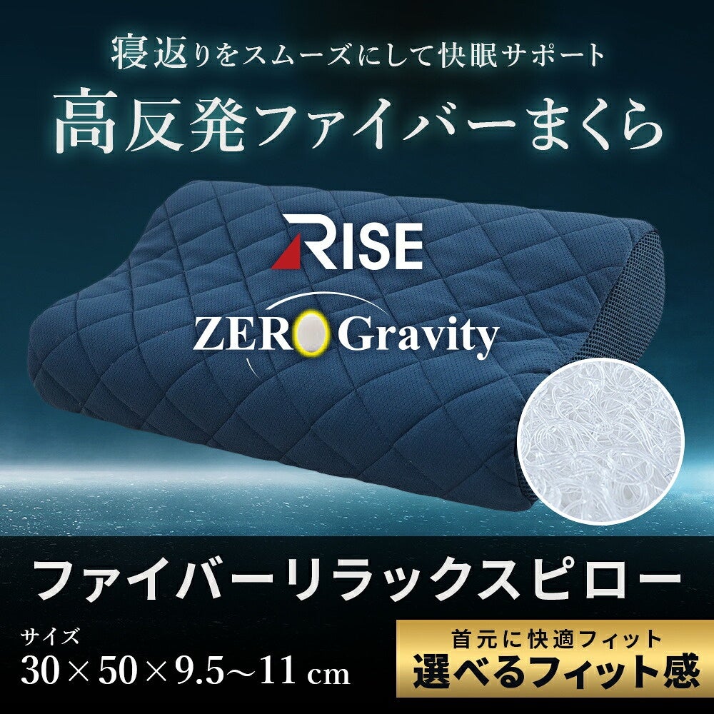 RISE 高反発ファイバー枕の商品概要