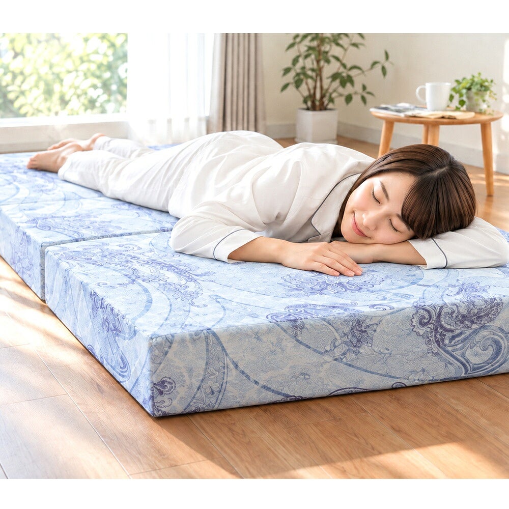 15cmマットレスで横向きに寝た使用例